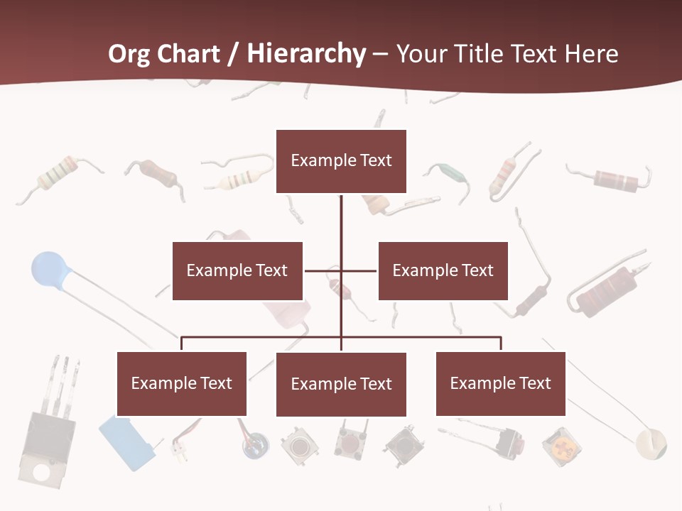 Electronics Power Progress PowerPoint Template