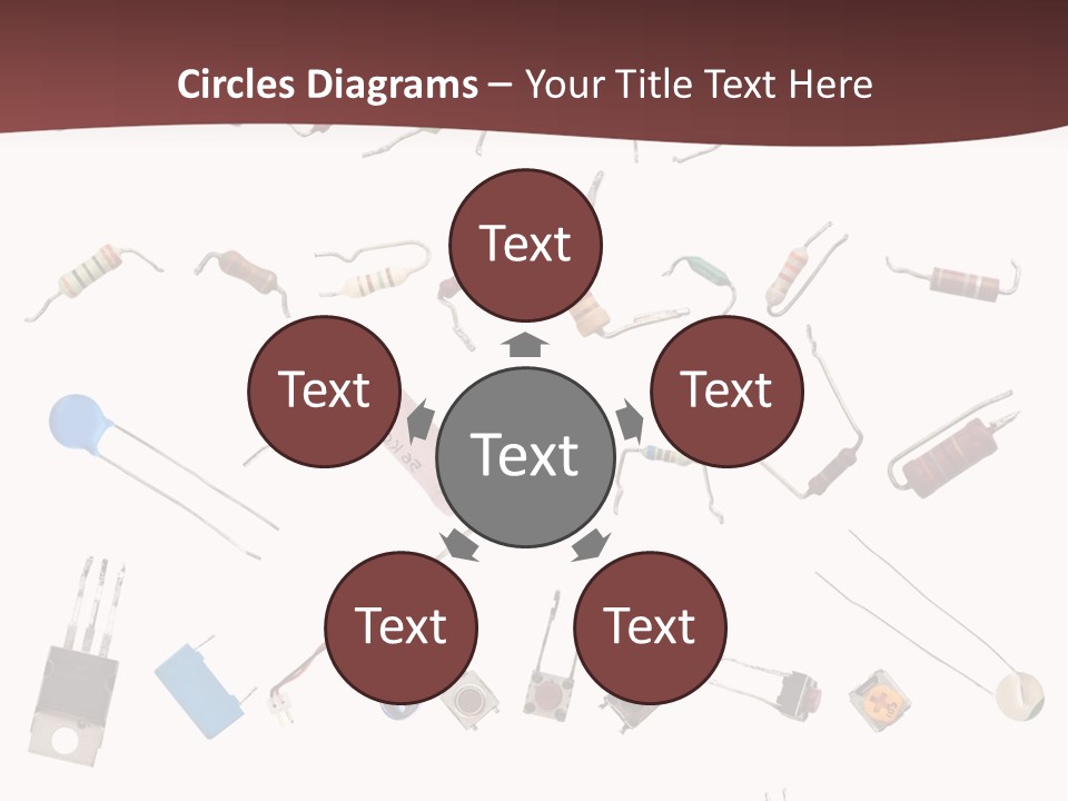 Electronics Power Progress PowerPoint Template