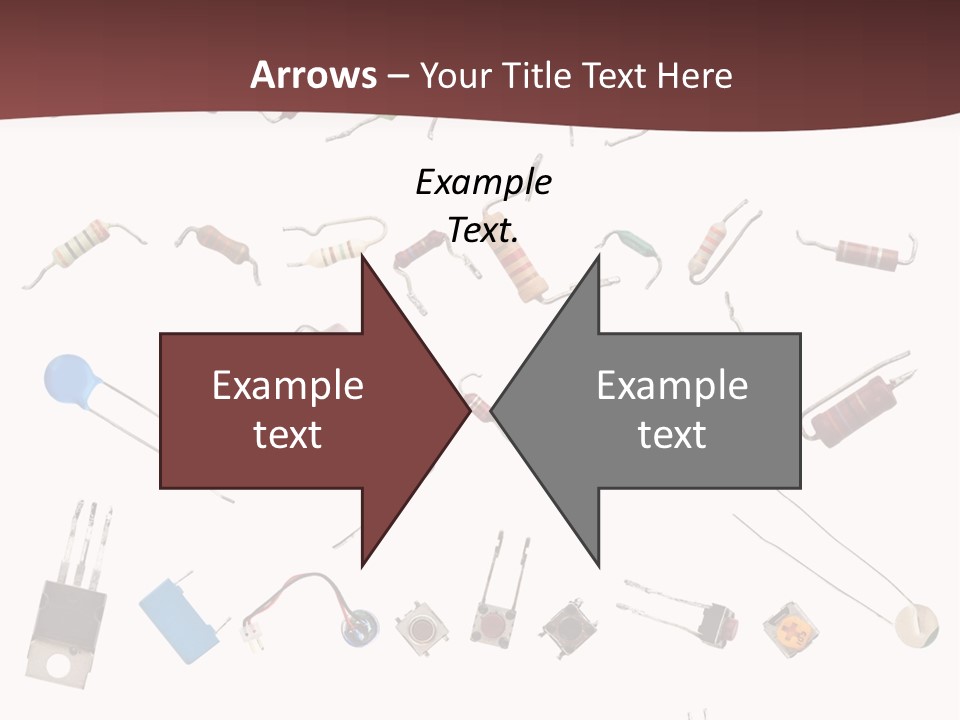 Electronics Power Progress PowerPoint Template