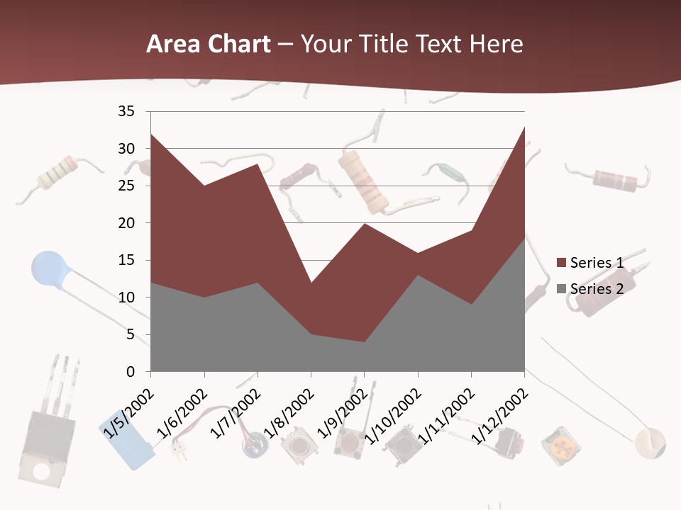 Electronics Power Progress PowerPoint Template