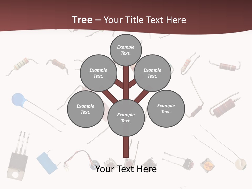 Electronics Power Progress PowerPoint Template