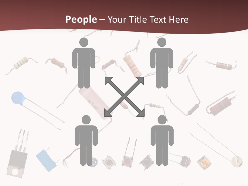 Electronics Power Progress PowerPoint Template