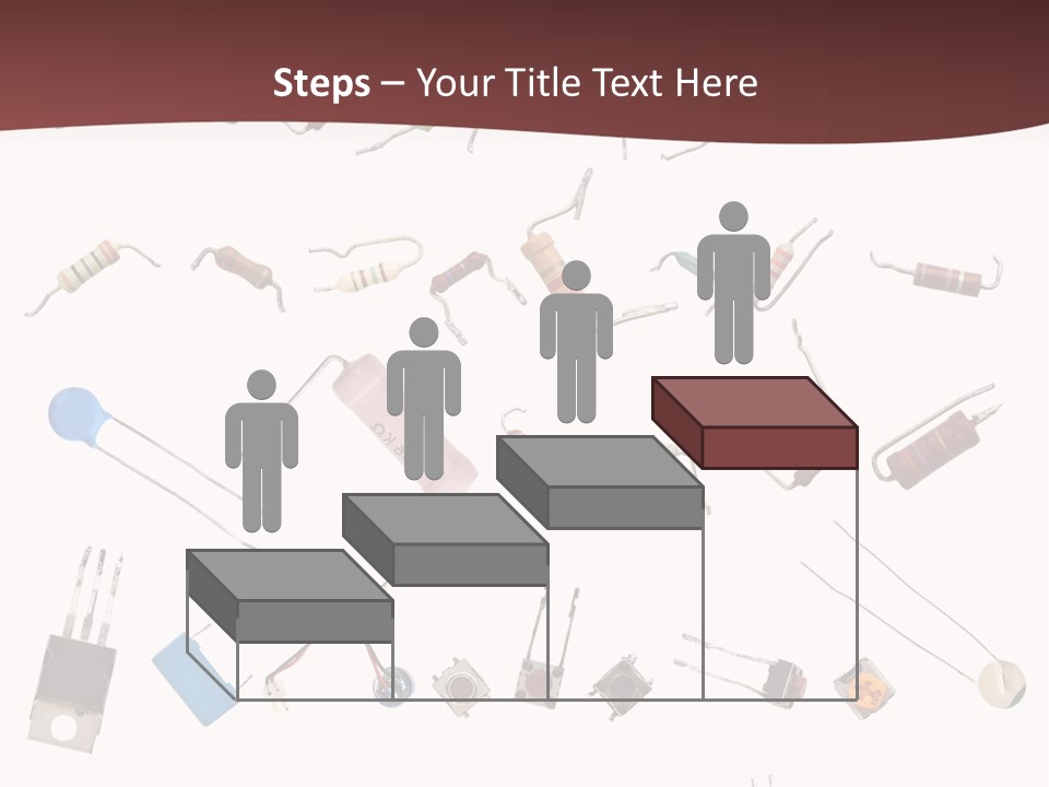 Electronics Power Progress PowerPoint Template