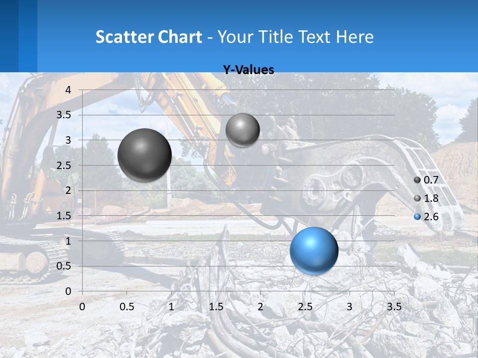 Crushing Hydraulic Damage PowerPoint Template