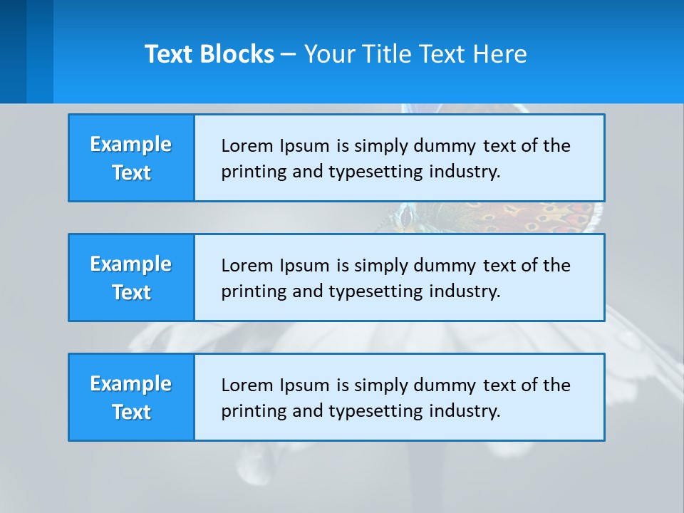 Animal Closeup Beautiful PowerPoint Template