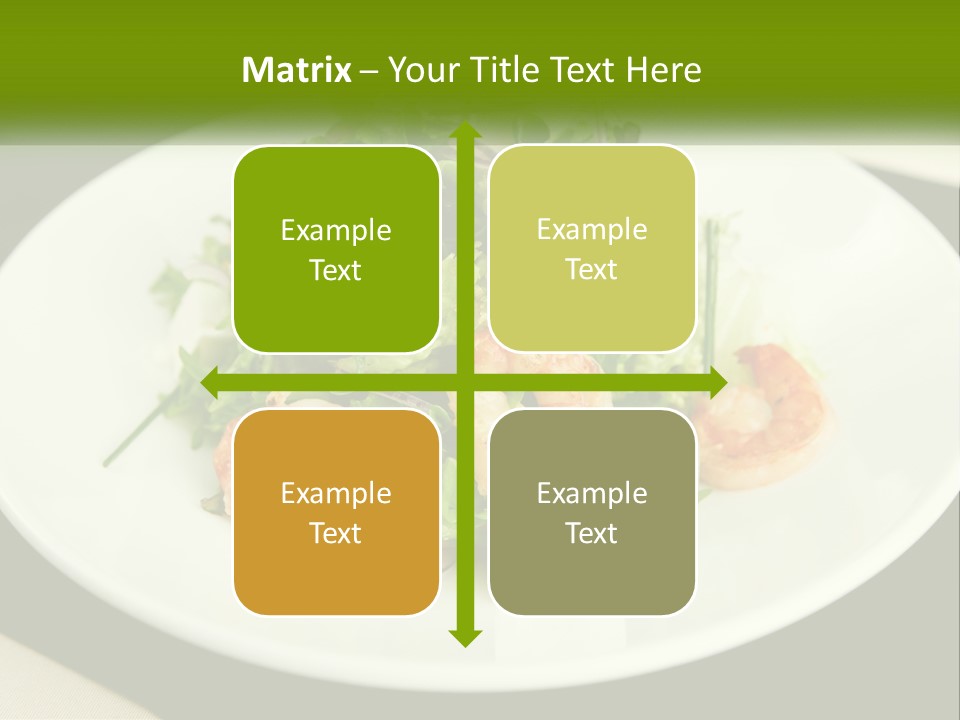 Food Vegetarian Meal PowerPoint Template