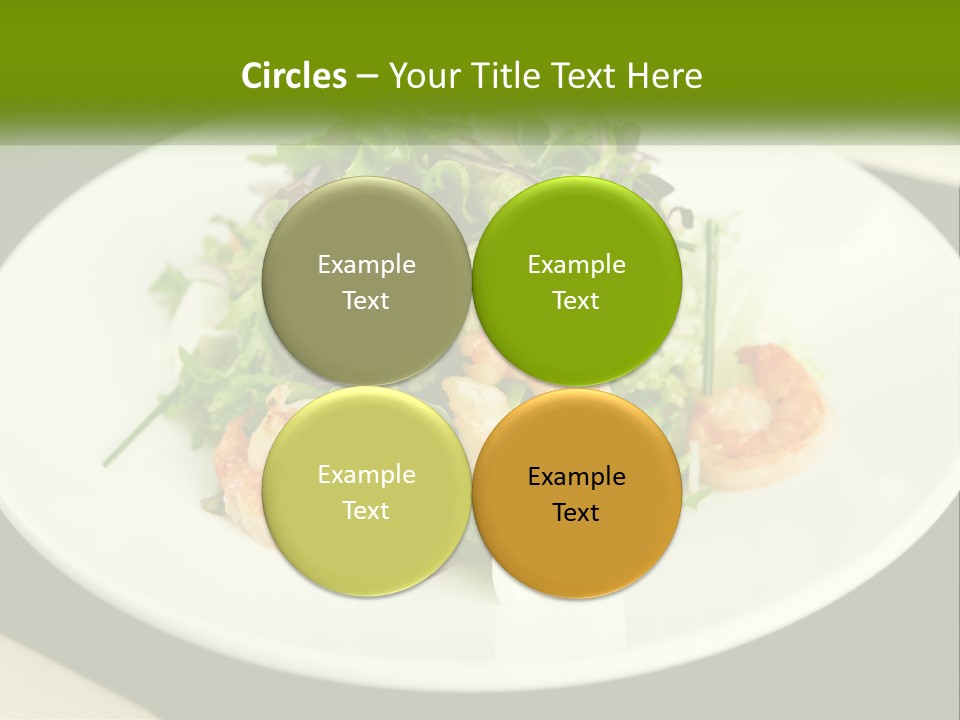 Food Vegetarian Meal PowerPoint Template