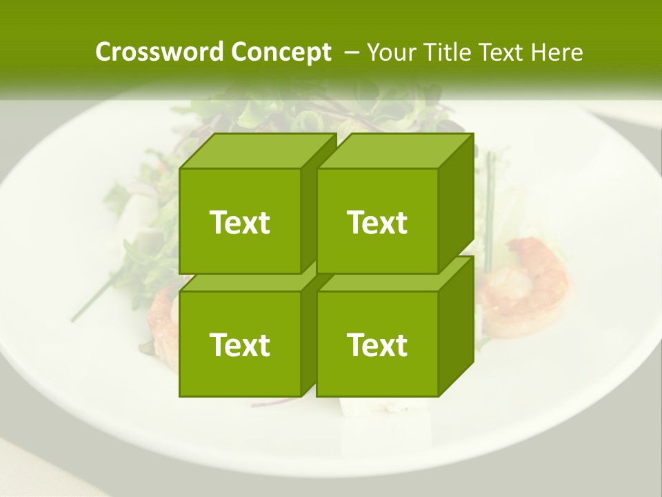 Food Vegetarian Meal PowerPoint Template
