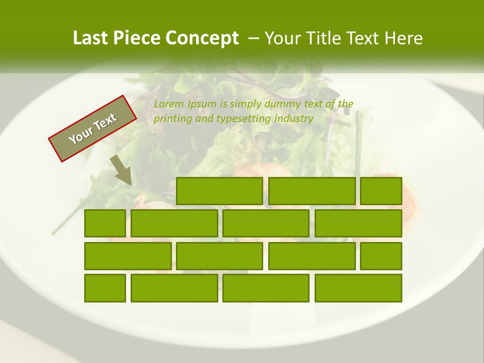 Food Vegetarian Meal PowerPoint Template