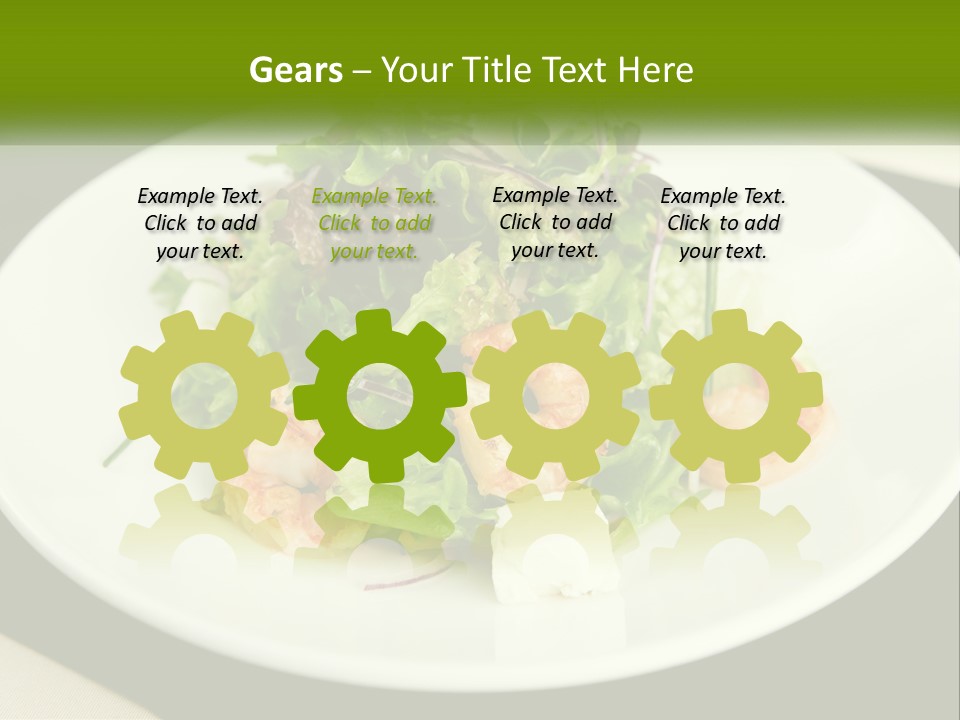 Food Vegetarian Meal PowerPoint Template