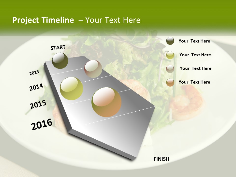 Food Vegetarian Meal PowerPoint Template