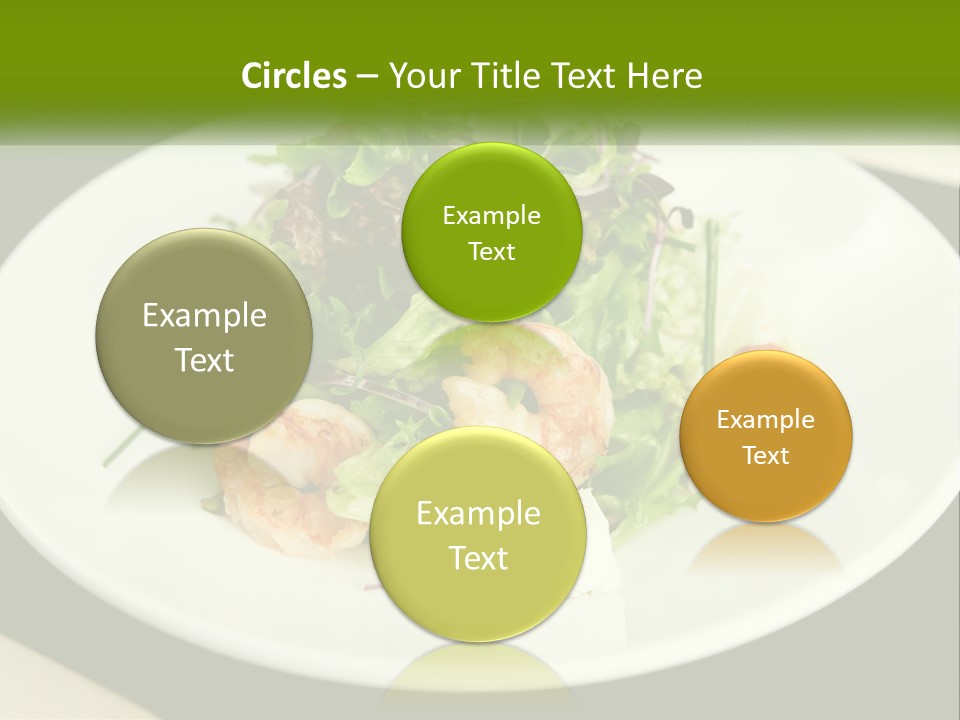 Food Vegetarian Meal PowerPoint Template