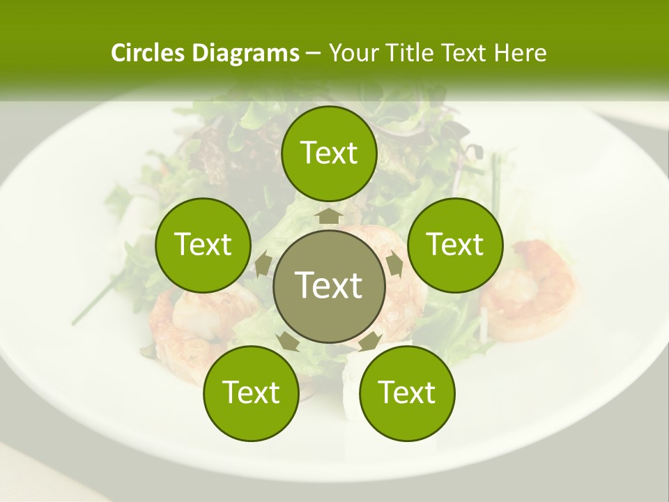 Food Vegetarian Meal PowerPoint Template