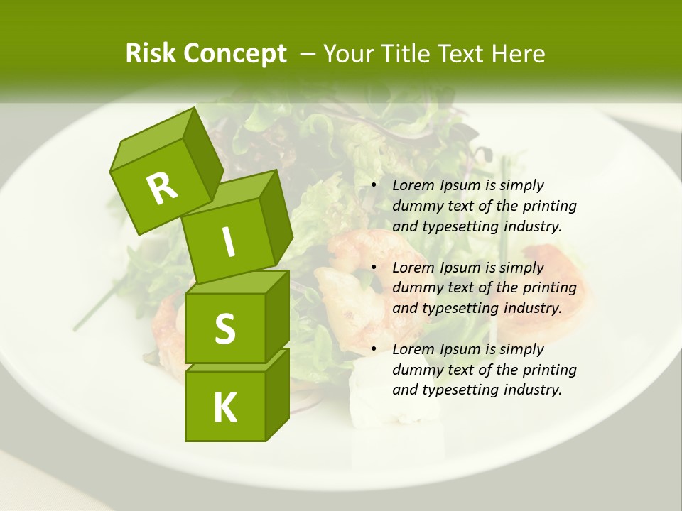 Food Vegetarian Meal PowerPoint Template