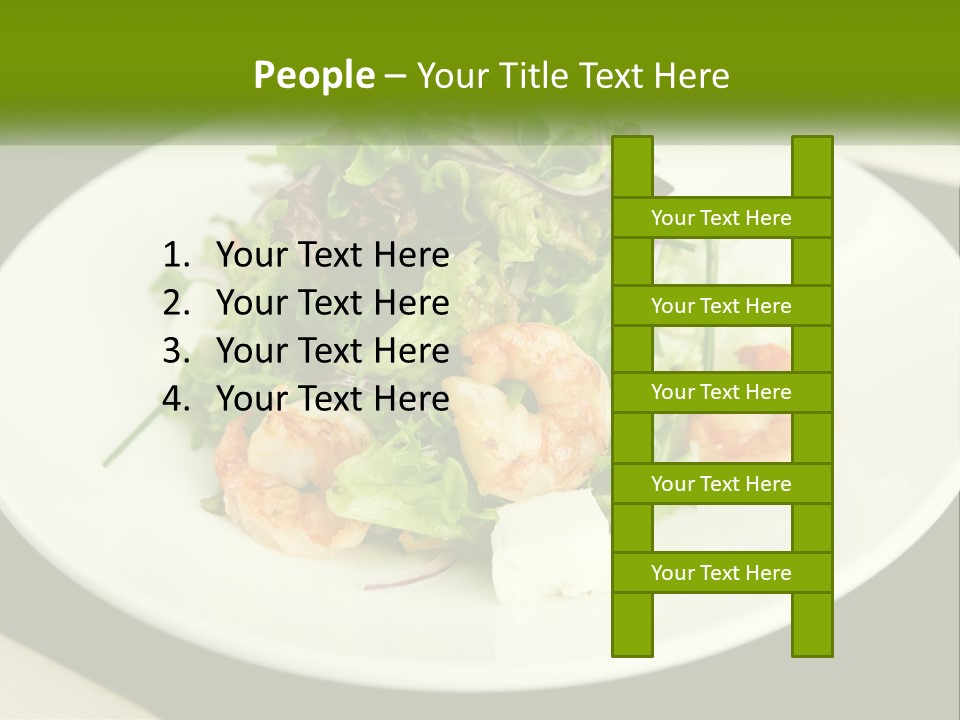 Food Vegetarian Meal PowerPoint Template