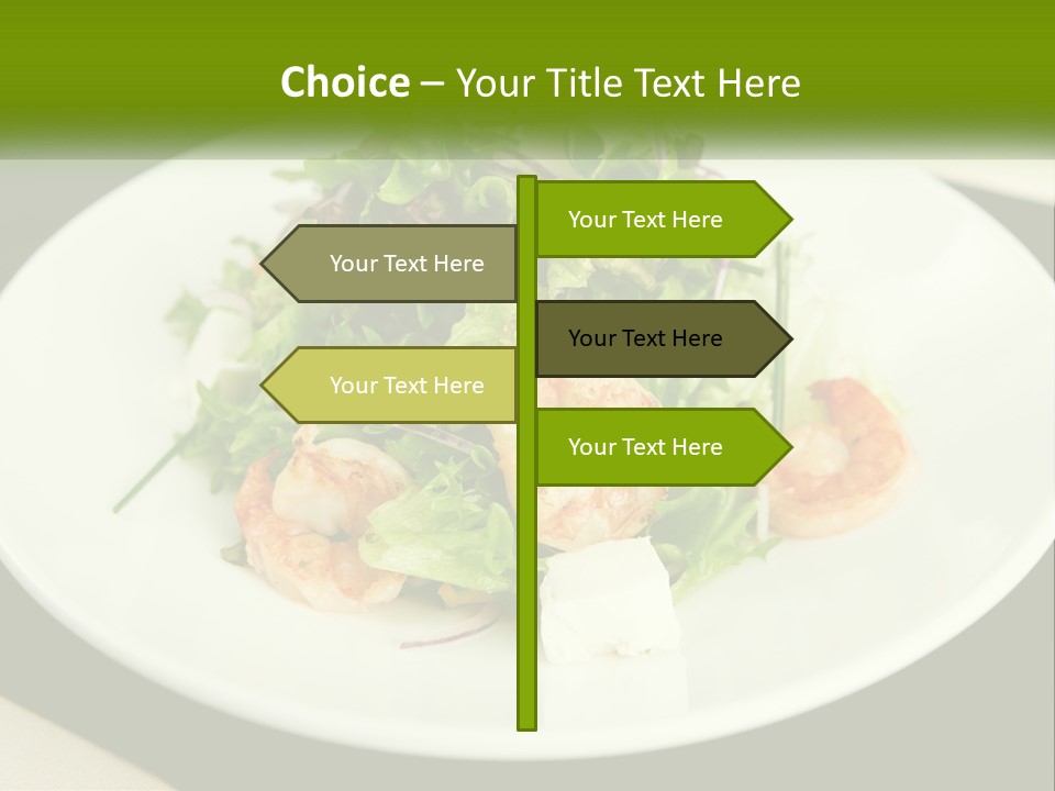 Food Vegetarian Meal PowerPoint Template