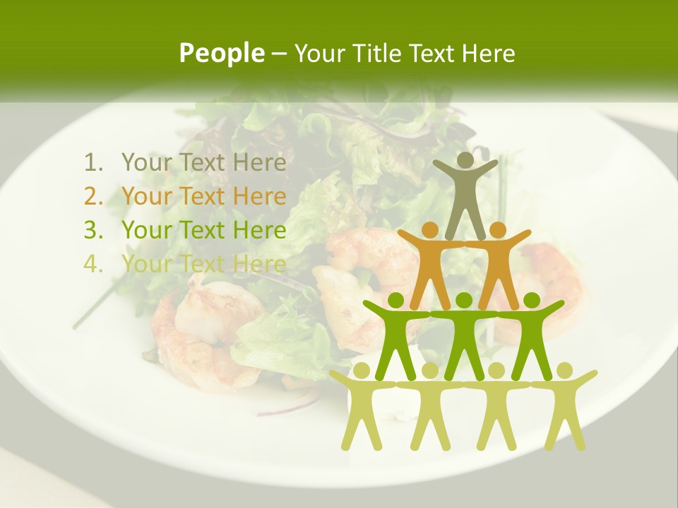 Food Vegetarian Meal PowerPoint Template