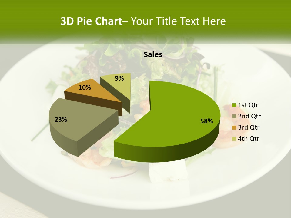 Food Vegetarian Meal PowerPoint Template