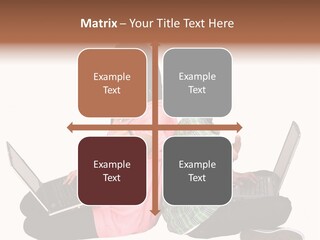 African Horizontal Computer PowerPoint Template