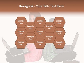 African Horizontal Computer PowerPoint Template