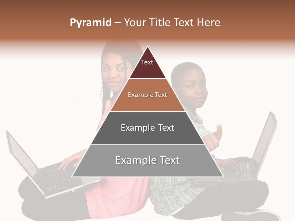 African Horizontal Computer PowerPoint Template