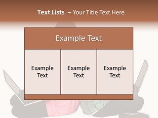 African Horizontal Computer PowerPoint Template