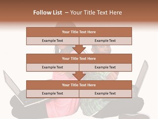 African Horizontal Computer PowerPoint Template