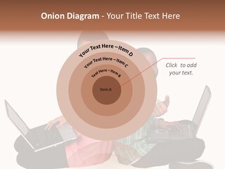 African Horizontal Computer PowerPoint Template