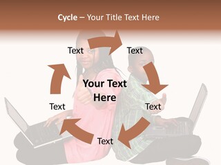 African Horizontal Computer PowerPoint Template