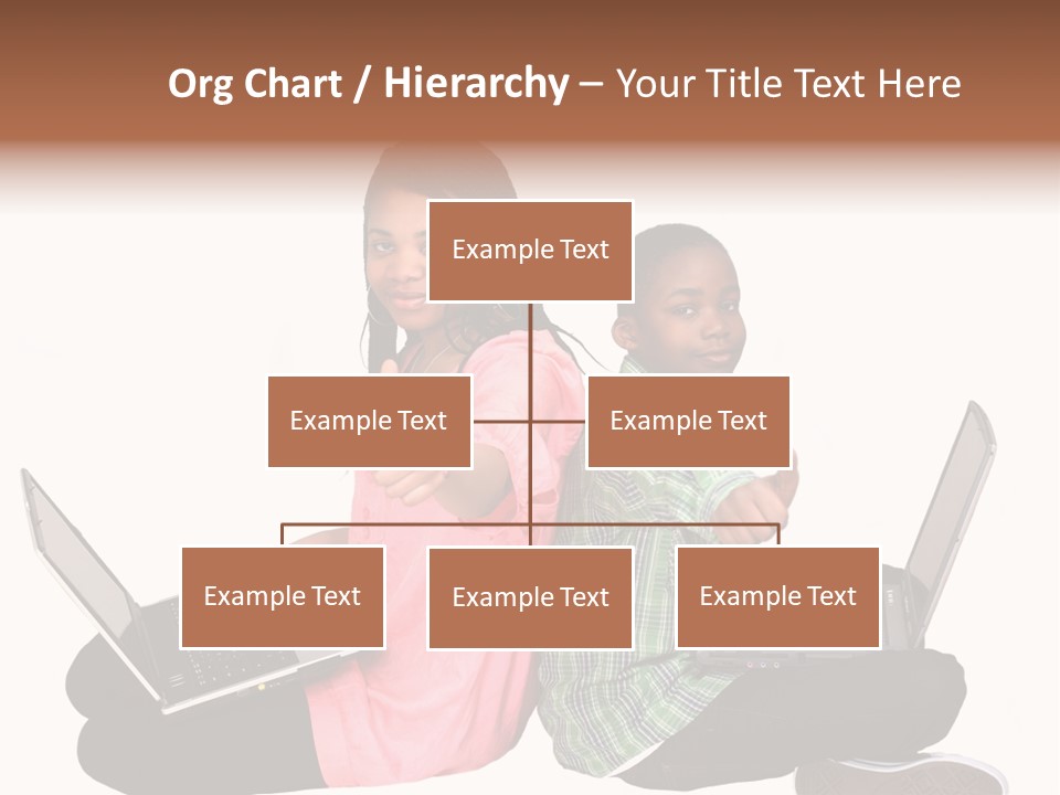 African Horizontal Computer PowerPoint Template