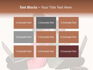 African Horizontal Computer PowerPoint Template