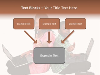 African Horizontal Computer PowerPoint Template