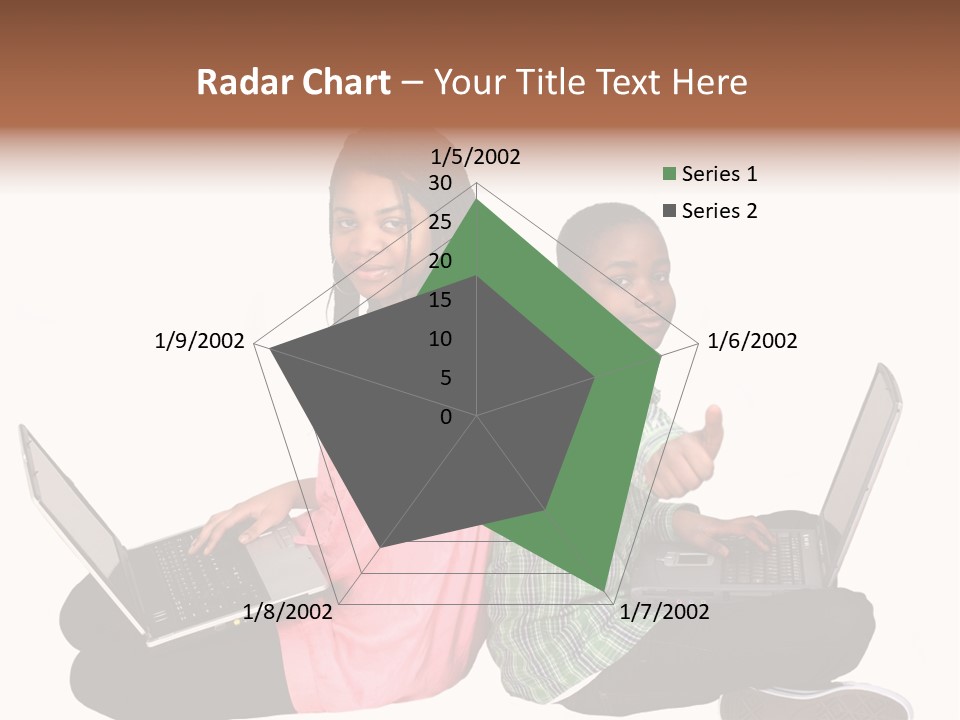 African Horizontal Computer PowerPoint Template