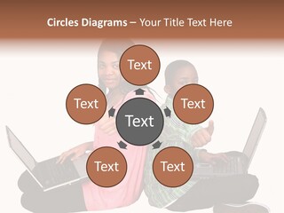 African Horizontal Computer PowerPoint Template