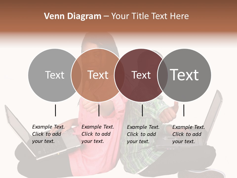 African Horizontal Computer PowerPoint Template