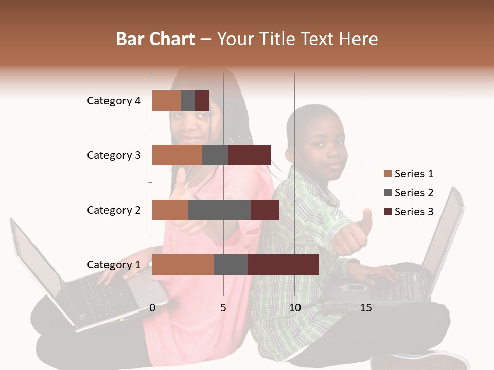 African Horizontal Computer PowerPoint Template
