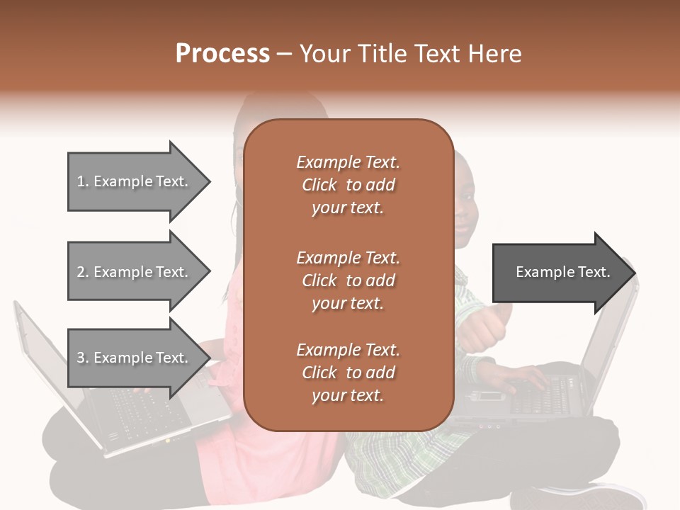 African Horizontal Computer PowerPoint Template