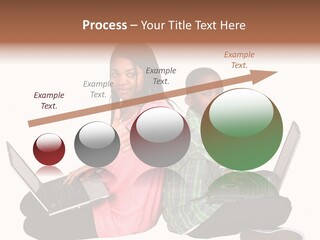 African Horizontal Computer PowerPoint Template