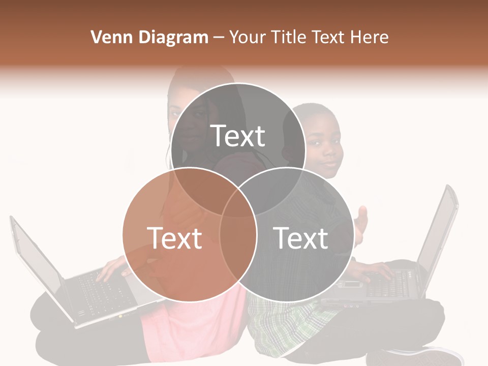 African Horizontal Computer PowerPoint Template