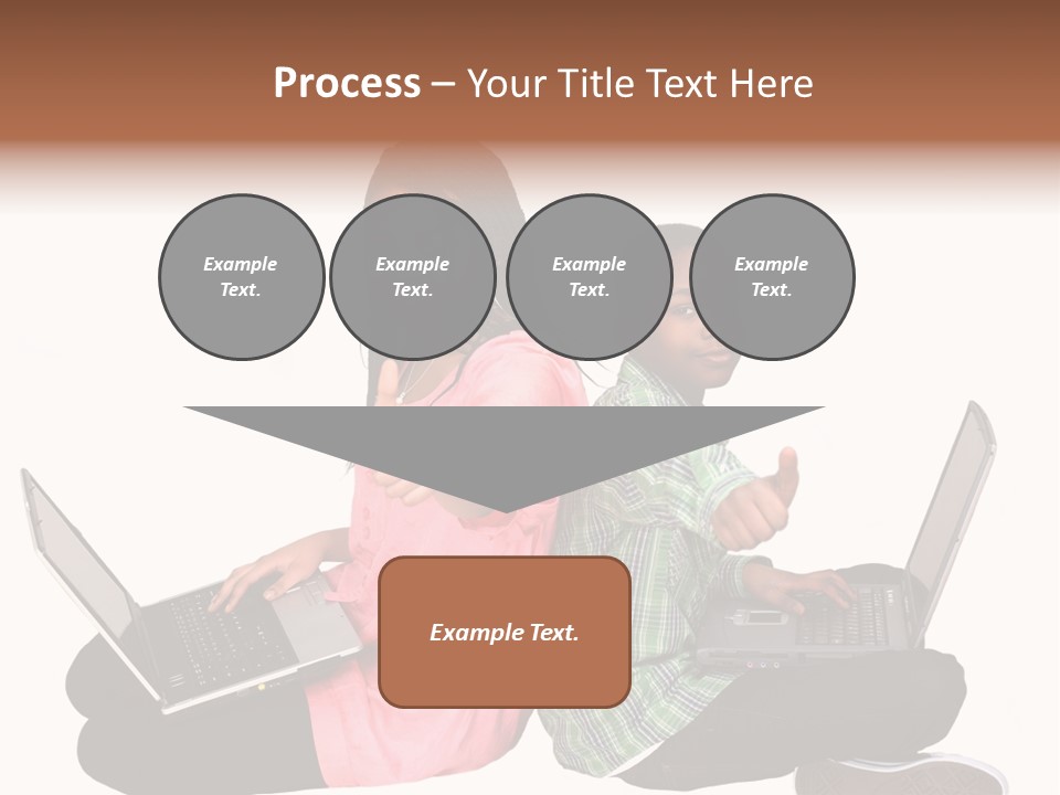 African Horizontal Computer PowerPoint Template