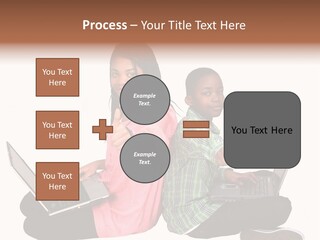 African Horizontal Computer PowerPoint Template