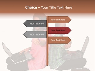 African Horizontal Computer PowerPoint Template