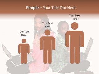African Horizontal Computer PowerPoint Template