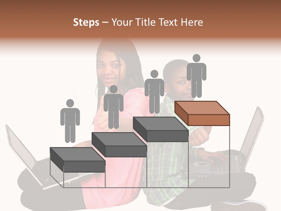 African Horizontal Computer PowerPoint Template