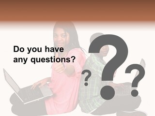 African Horizontal Computer PowerPoint Template