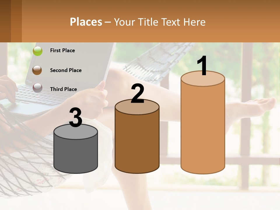 Job Day Hammock PowerPoint Template