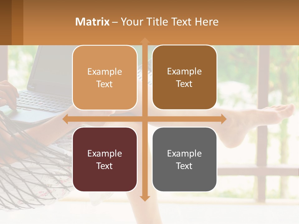 Job Day Hammock PowerPoint Template