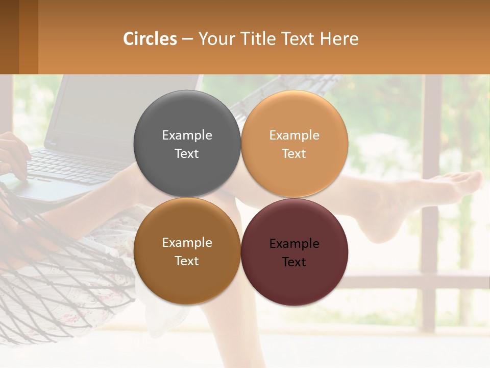 Job Day Hammock PowerPoint Template