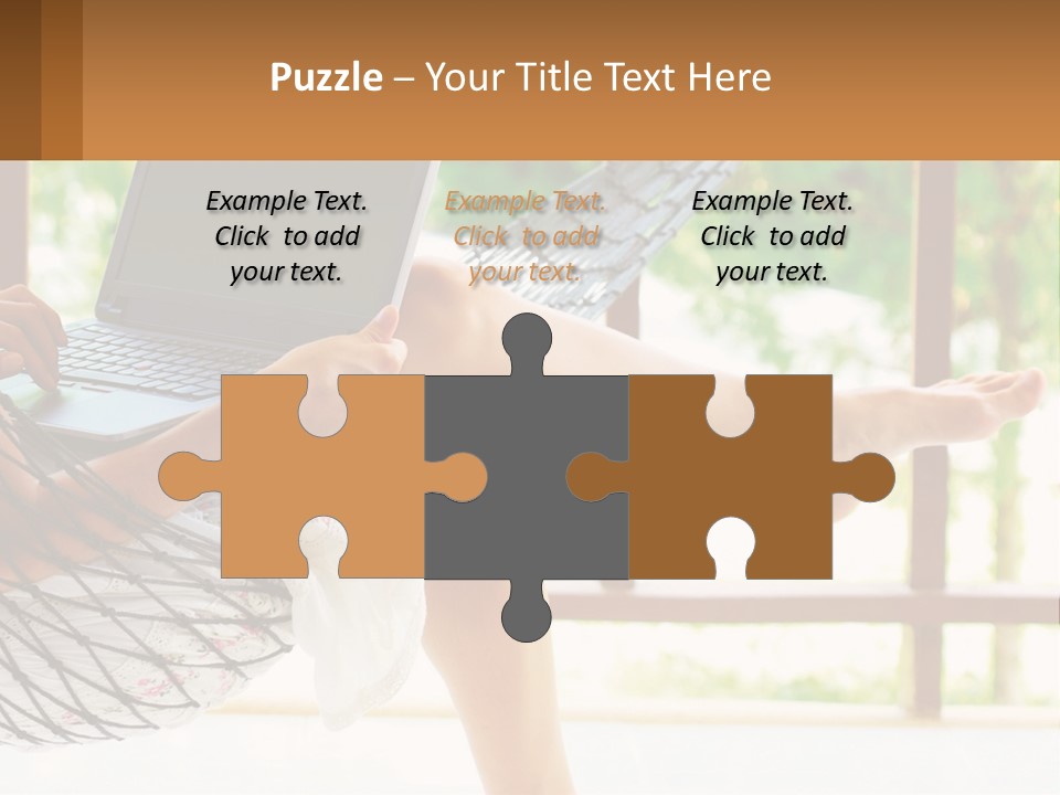 Job Day Hammock PowerPoint Template