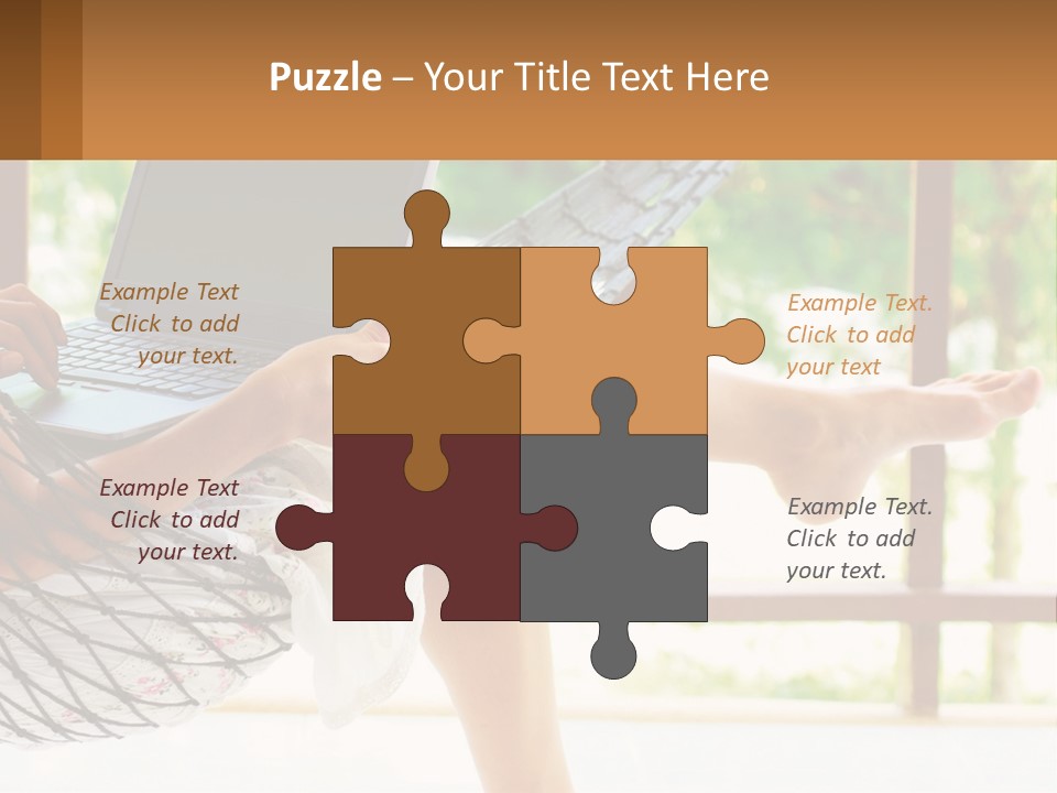 Job Day Hammock PowerPoint Template